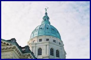 Kansas State Capitol in Topeka, Kansas